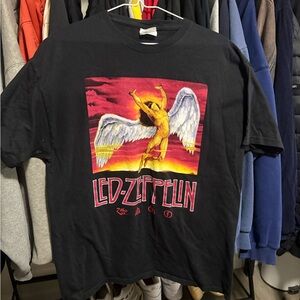 Hanes Heavyweight Black T-Shirt